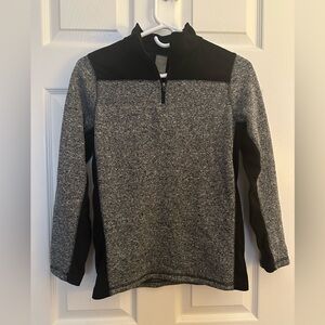 Champion Kids' Black and Gray Zip-Up Top